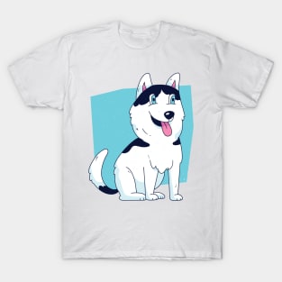 HUSKY DOG PUPPY T-Shirt